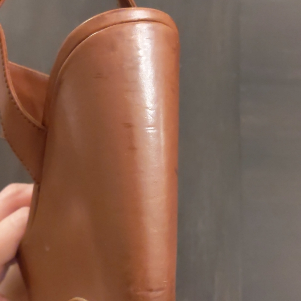 Prada Asymmetric Calfskin Wedge Sandal - Picture 11 of 14